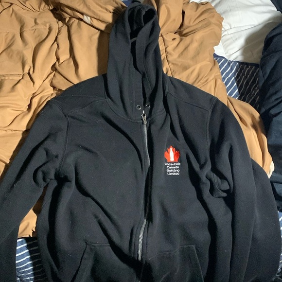 Coca-Cola Zip Up Hoodie - Picture 1 of 1